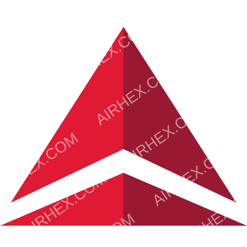 Delta logo (updated 2025) - Airhex