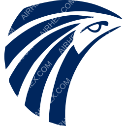 EgyptAir Express logo dark