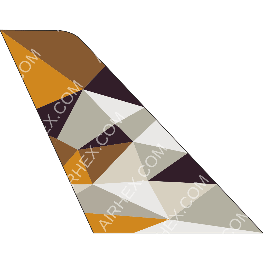 Etihad Airways logo (updated 2021) - Airhex