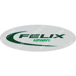 Felix Airways logo dark