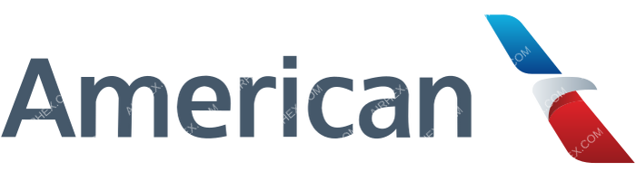 American Airlines rectangular logo from the Airhex Airline Logo API