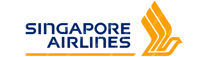 Singapore Airlines rectangular logo from the Airhex Airline Logo API