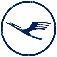 Lufthansa circular logo from the Airhex Airline Logo API