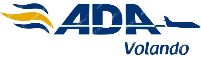 ADA - Aerolínea de Antioquia ADA - Aerolínea de Antioquia logo with name (dark)