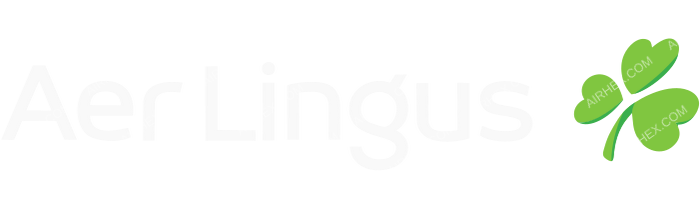 Aer Lingus (U.K.) Aer Lingus (U.K.) logo with name (dark)