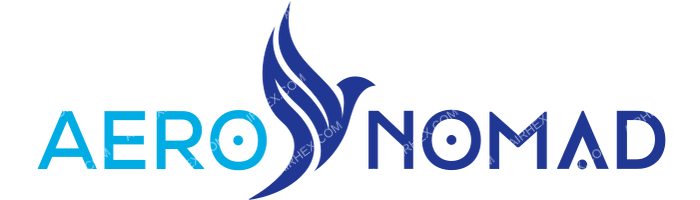 Aero Nomad Airlines Aero Nomad Airlines logo with name