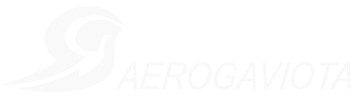 Aerogaviota Aerogaviota logo with name (dark)