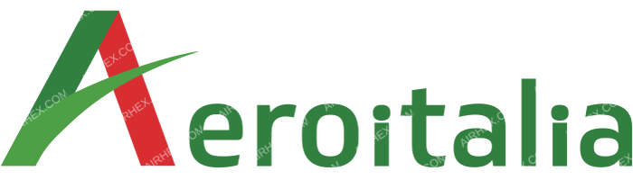 AeroItalia AeroItalia logo with name