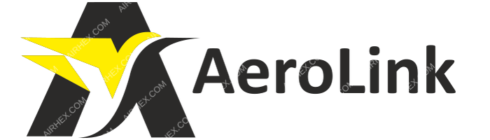 AeroLink AeroLink logo with name
