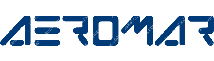 Aeromar Aeromar logo with name (dark)