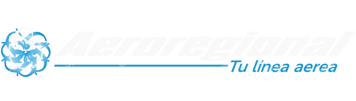 Aeroregional Aeroregional logo with name (dark)