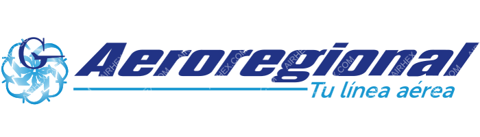 Aeroregional Aeroregional logo with name