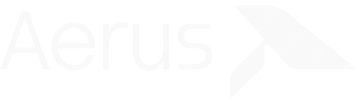 Aerus Aerus logo with name (dark)