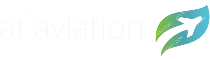 AF-Aviation AF-Aviation logo with name (dark)