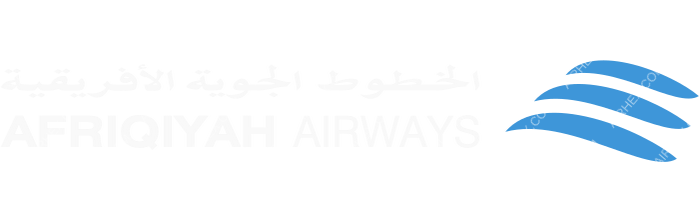 Afriqiyah Airways Afriqiyah Airways logo with name (dark)