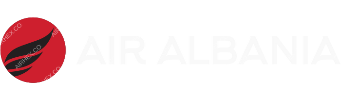 Air Albania Air Albania logo with name (dark)