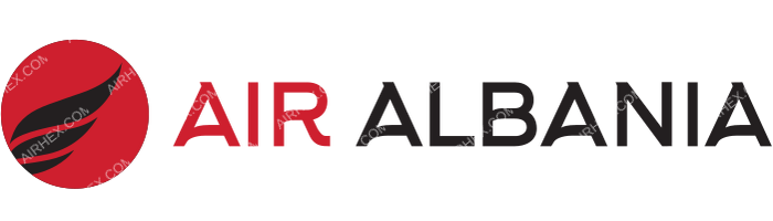Air Albania Air Albania logo with name