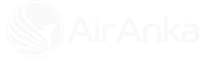 Air Anka Air Anka logo with name (dark)