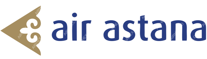 Air Astana Air Astana logo with name
