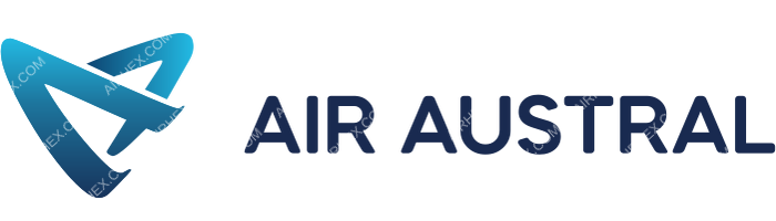 Air Austral Air Austral logo with name