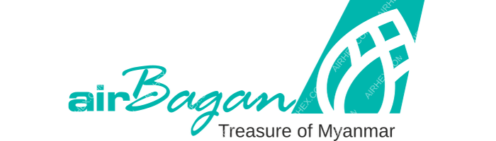 Air Bagan Air Bagan logo with name