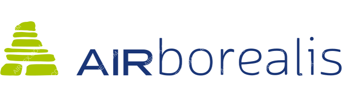 Air Borealis Air Borealis logo with name