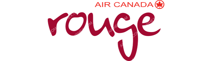 Air Canada Rouge Air Canada Rouge logo with name