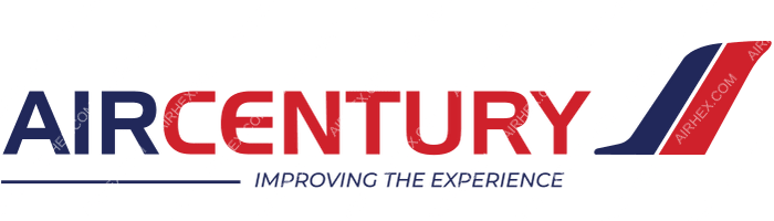 Air Century Air Century logo with name