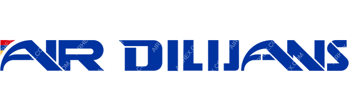 Air Dilijans Air Dilijans logo with name (dark)