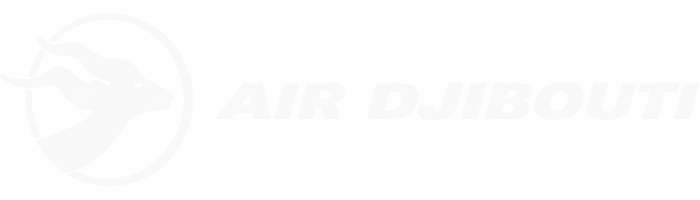 Air Djibouti Air Djibouti logo with name (dark)