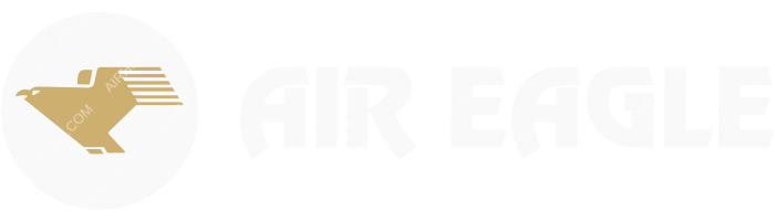Air Eagle Air Eagle logo with name (dark)