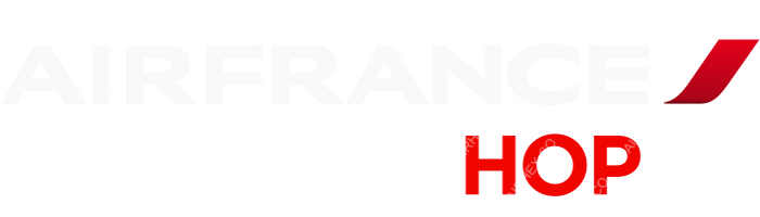 Air France Hop Air France Hop logo with name (dark)