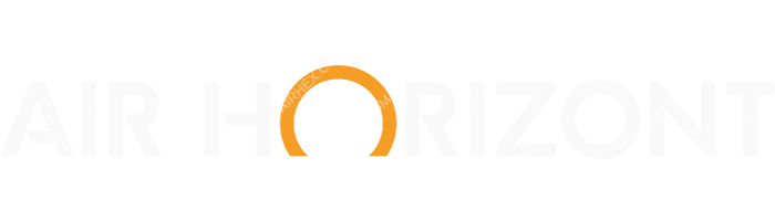 Air Horizont Air Horizont logo with name (dark)