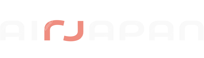 Air Japan Air Japan logo with name (dark)