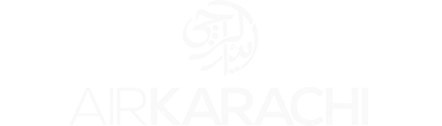 Air Karachi Air Karachi logo with name (dark)