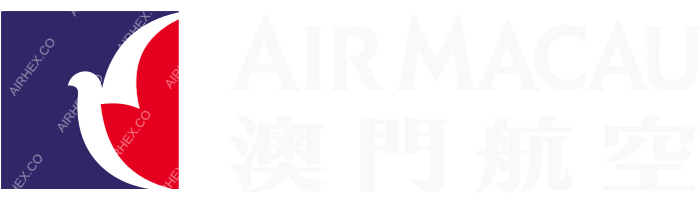 Air Macau Air Macau logo with name (dark)