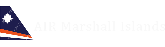 Air Marshall Islands Air Marshall Islands logo with name (dark)