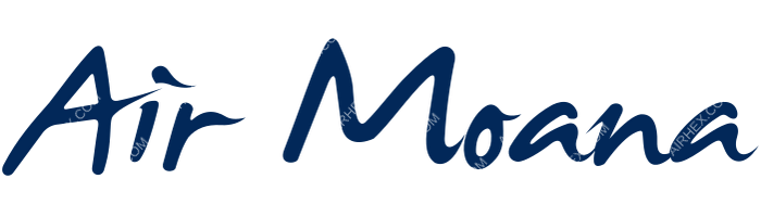 Air Moana Air Moana logo with name