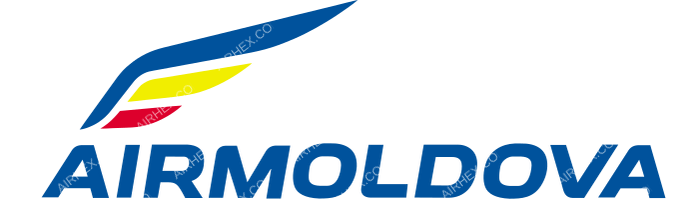 Air Moldova Air Moldova logo with name (dark)