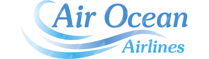 Air Ocean Airlines Air Ocean Airlines logo with name