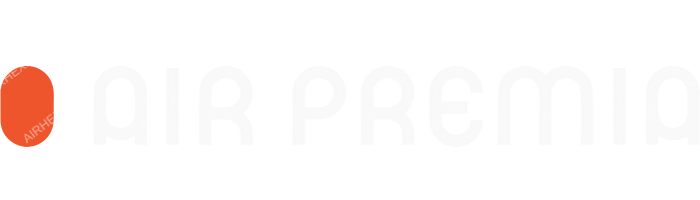 Air Premia Air Premia logo with name (dark)