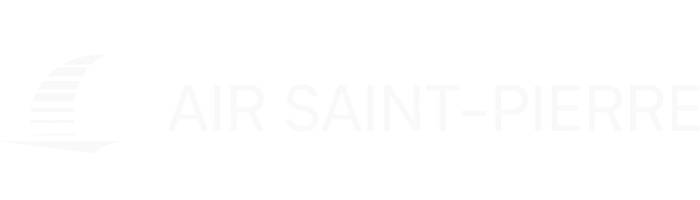 Air Saint Pierre Air Saint Pierre logo with name (dark)