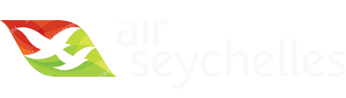 Air Seychelles Air Seychelles logo with name (dark)