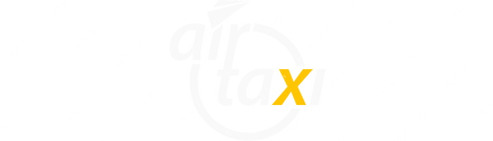 Air Taxi (India) Air Taxi (India) logo with name (dark)