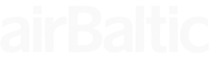 airBaltic airBaltic logo with name (dark)