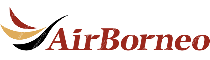 AirBorneo AirBorneo logo with name