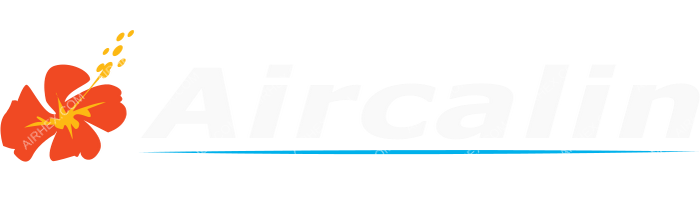 Aircalin Aircalin logo with name (dark)