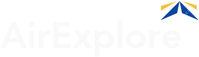 AirExplore AirExplore logo with name (dark)