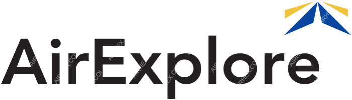 AirExplore AirExplore logo with name