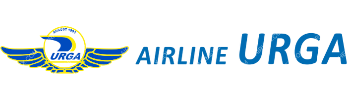 Airline Urga Airline Urga logo with name